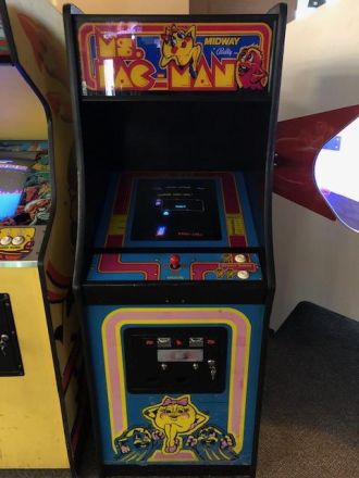 Ms. Pac Man/Pac-Man Upright Arcade Used