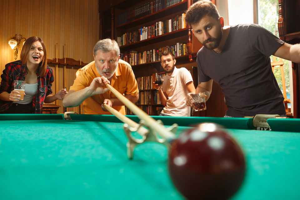 Pool Tables Strengthen Ties Among Families and Friends