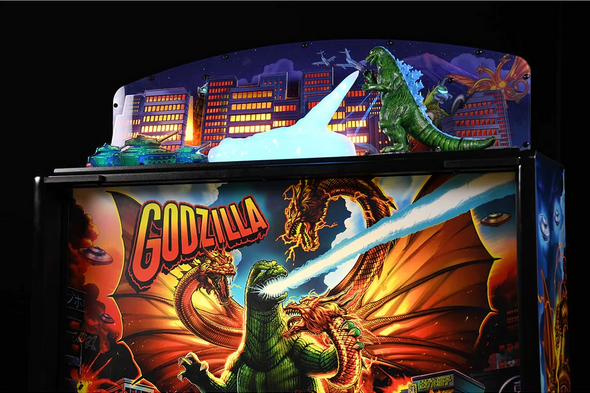 Stern Godzilla Pinball Topper at Game Exchange